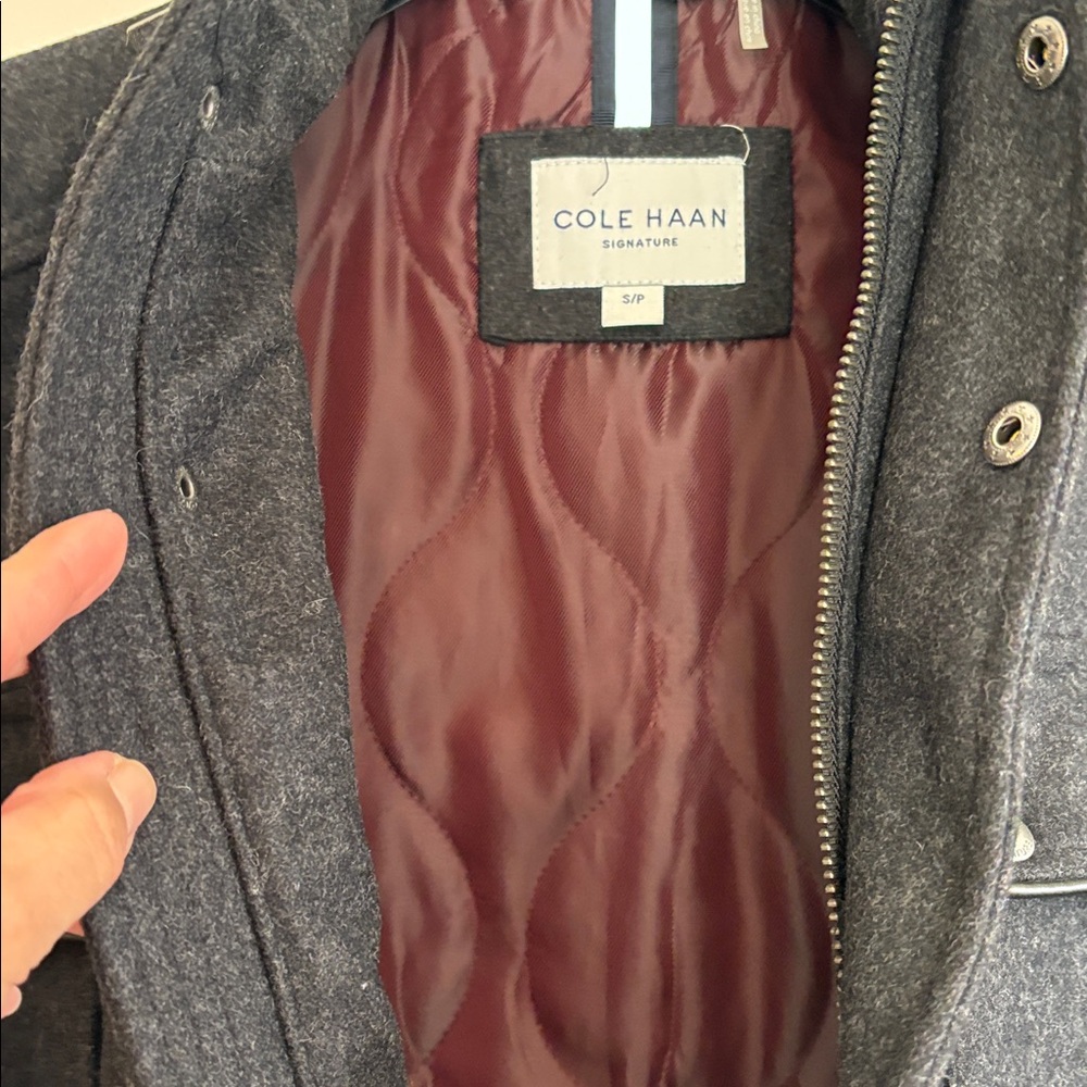 Lined, wool jacket - image 4